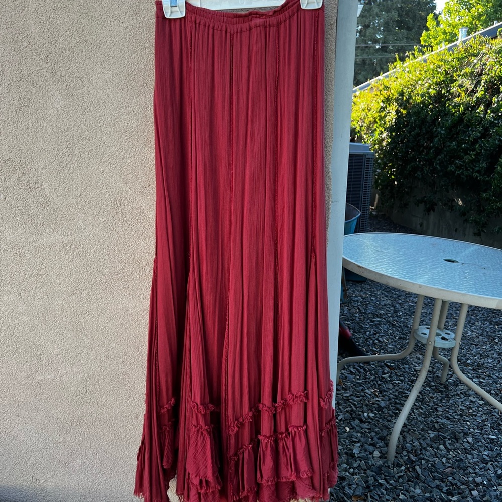 Free People maxi skirt